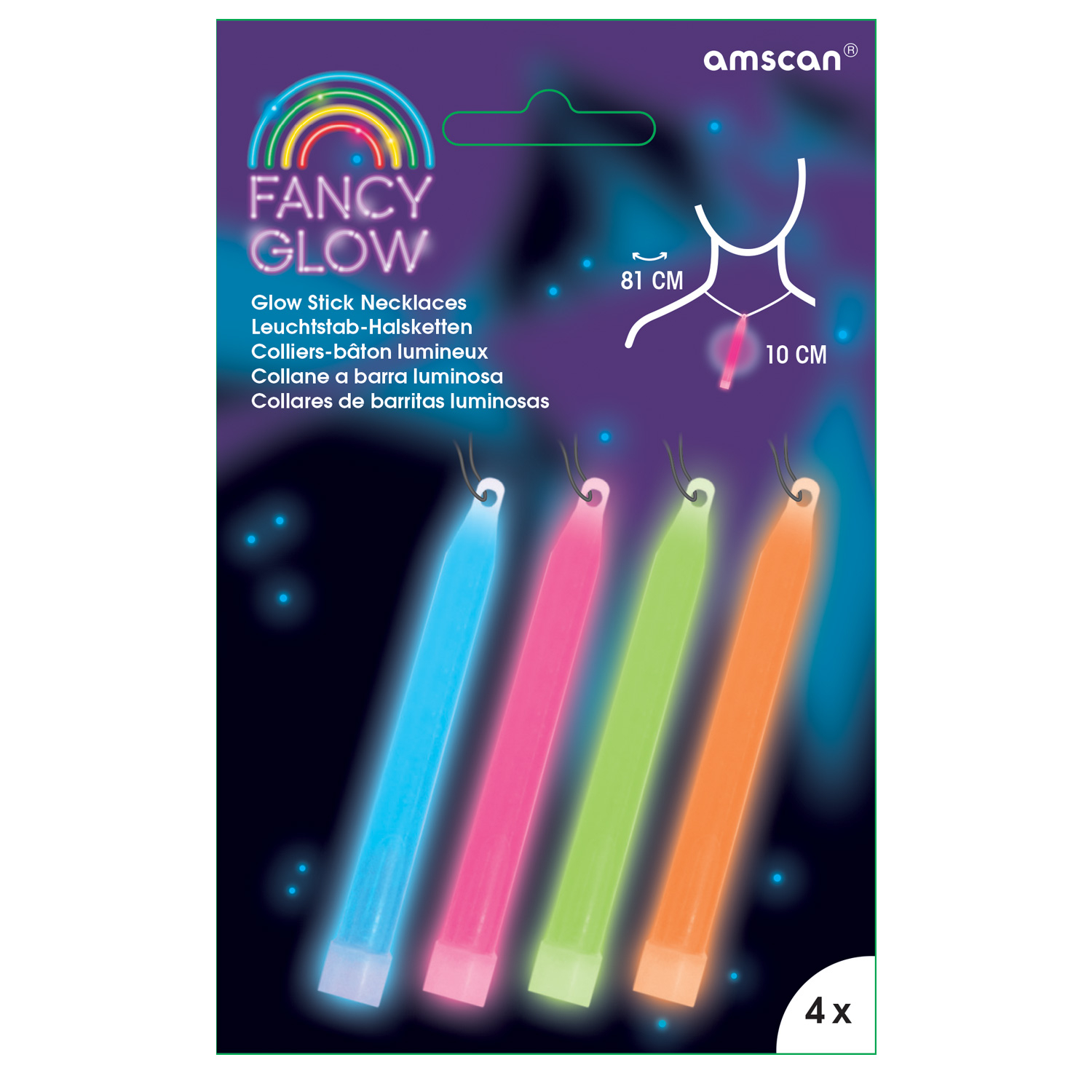 Amscan glow sticks discount